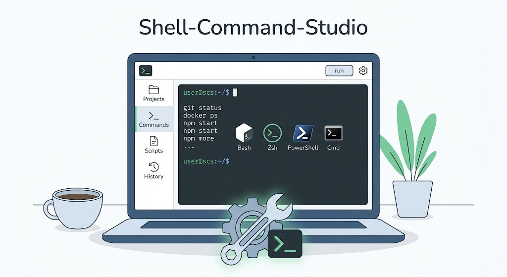 Shell Command Studio